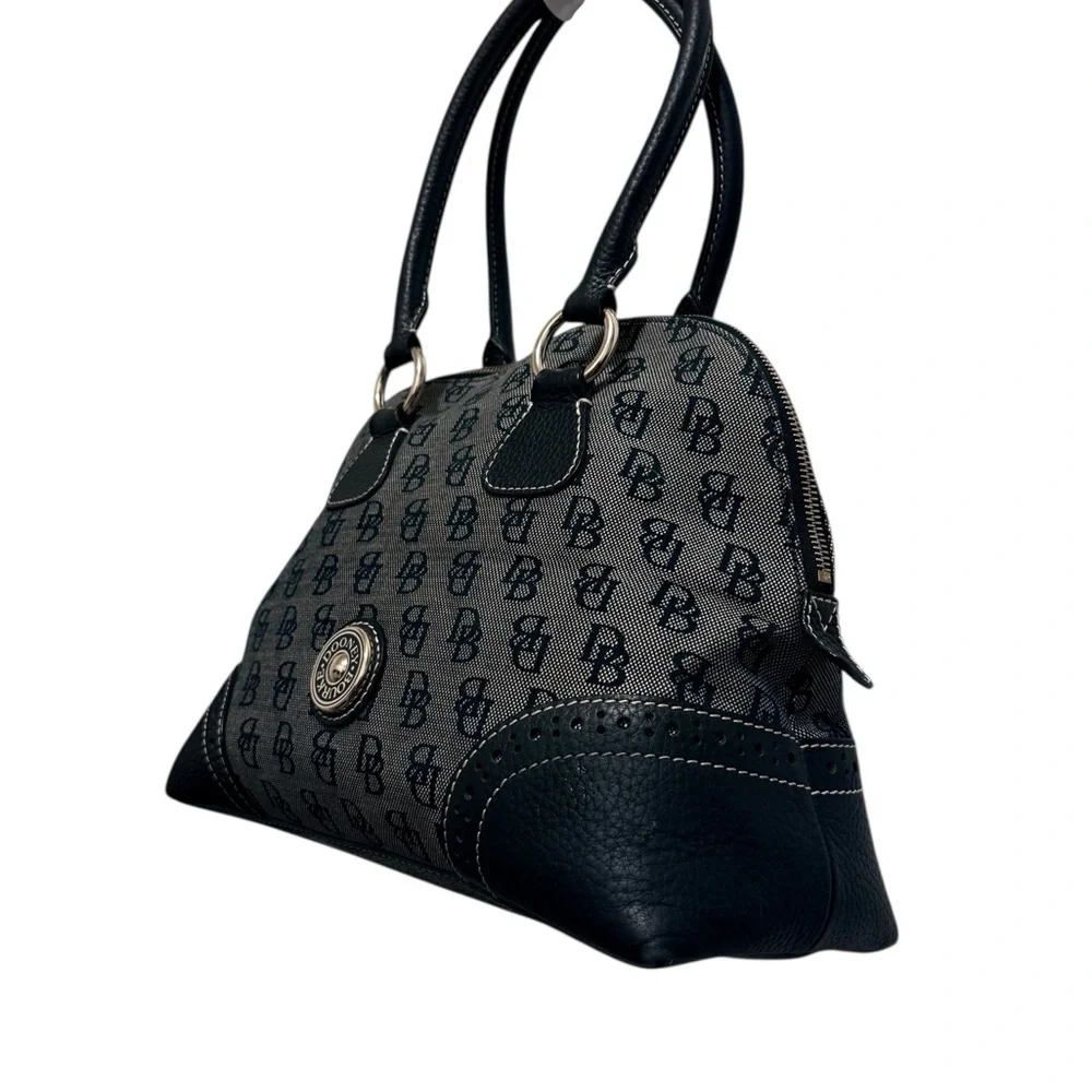 Dooney & Bourke Black and Gray Women's Bag in excellent condition